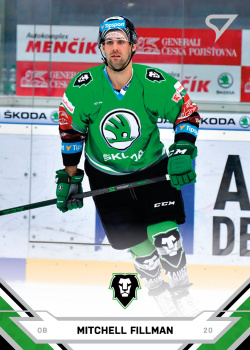 Mitchell Fillman Mlada Boleslav Tipsport ELH 2021/22 SportZoo 2. serie #294